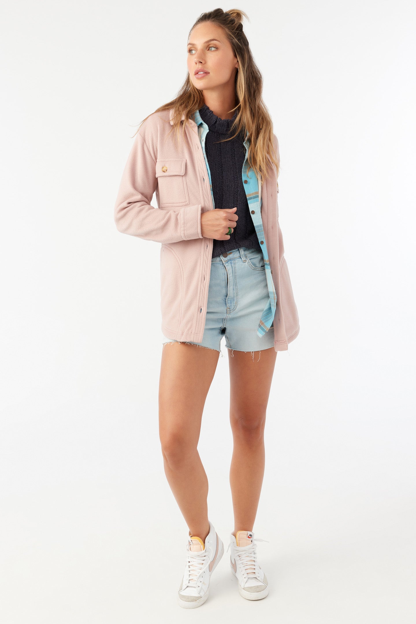 COLLINS OVERSIZED SUPERFLEECE SHACKET