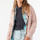 Collins Oversized Superfleece Shacket
