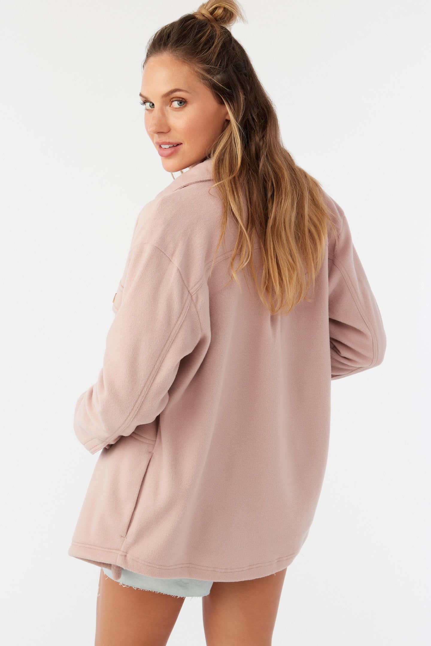 COLLINS OVERSIZED SUPERFLEECE SHACKET