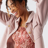 Collins Oversized Superfleece Shacket