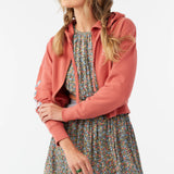 Darcie Zip Fleece Hoody Jacket