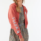Darcie Zip Fleece Hoody Jacket
