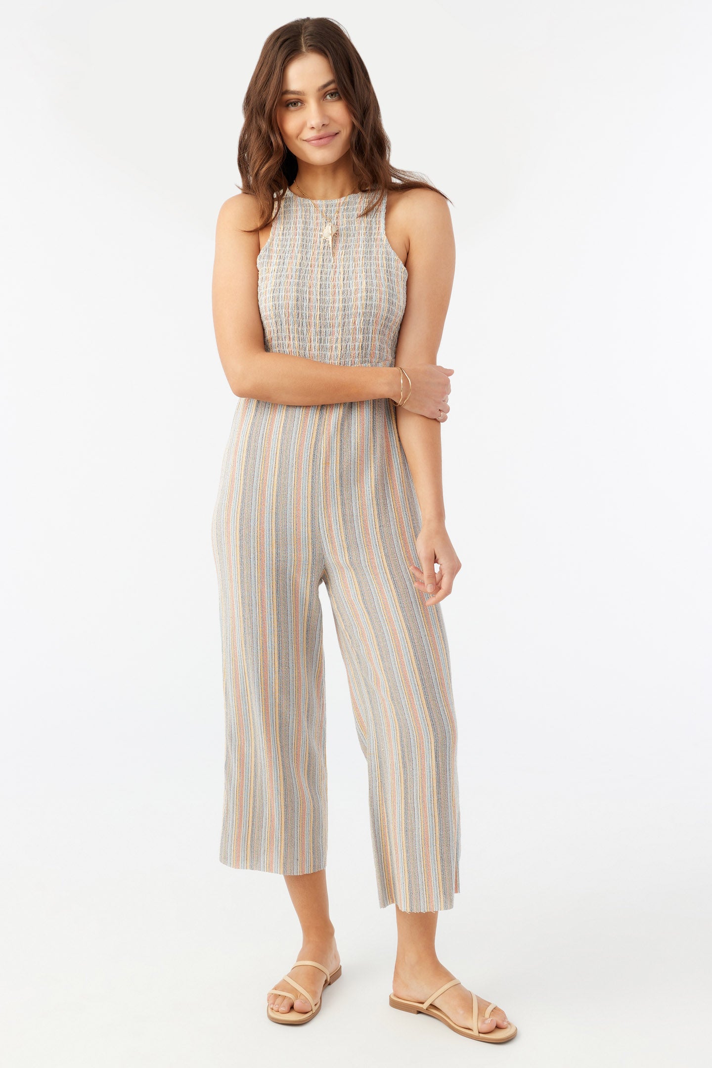 DELLORA STRIPE JUMPSUIT