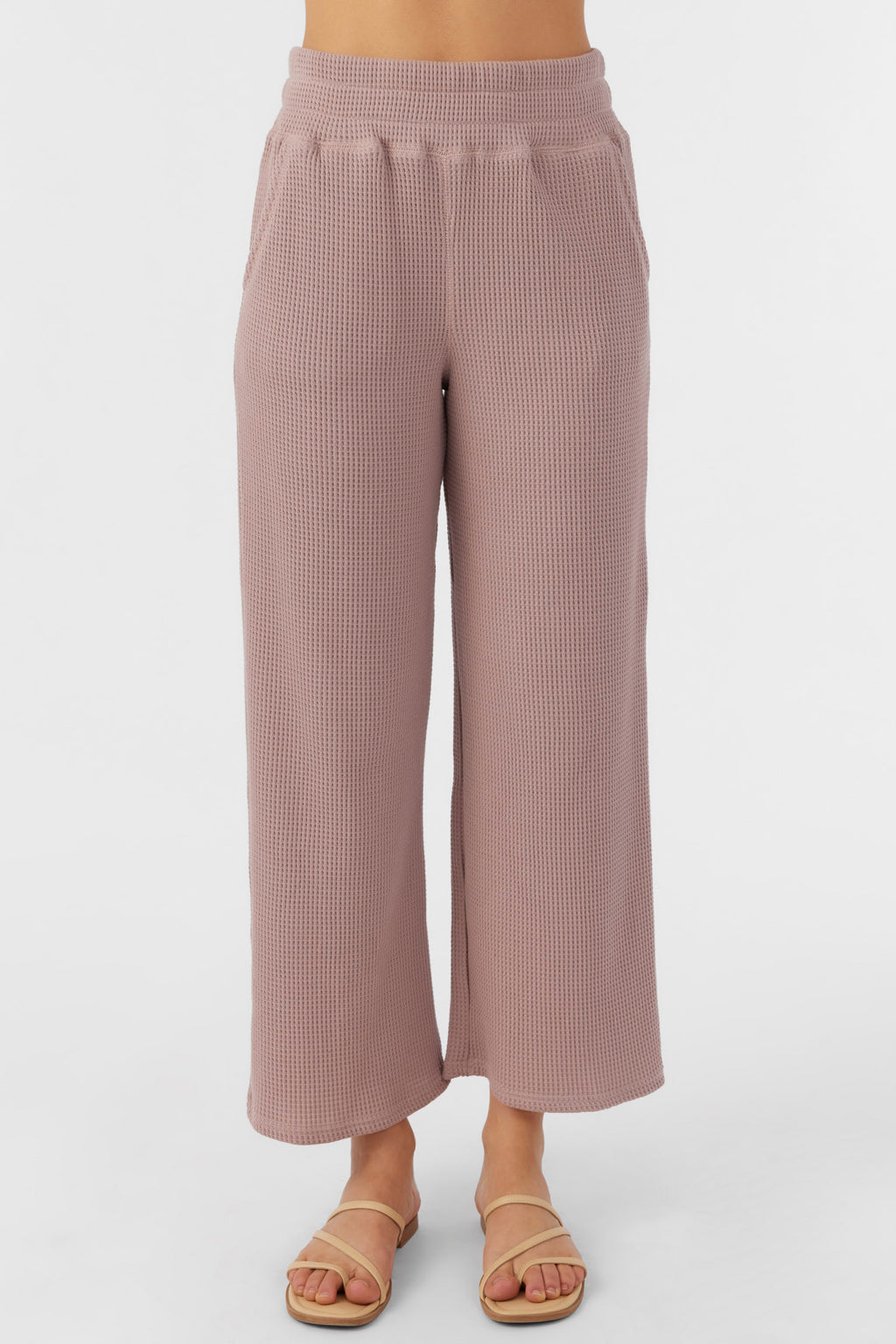 Waffle Knit Pant Set