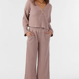 Eddie Waffle Knit Top