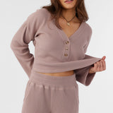 Eddie Waffle Knit Top