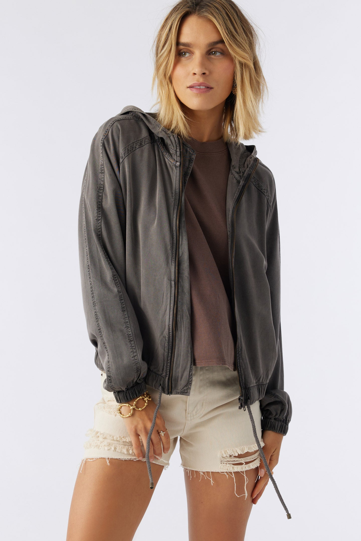 Francina Twill Jacket - Black | O'Neill