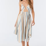 Gerri Stripe Cover-Up Dress