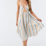 Gerri Stripe Cover-Up Dress