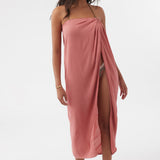 Saltwater Solids Hanalei Maxi Skirt Cover-Up