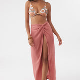 Saltwater Solids Hanalei Maxi Skirt Cover-Up