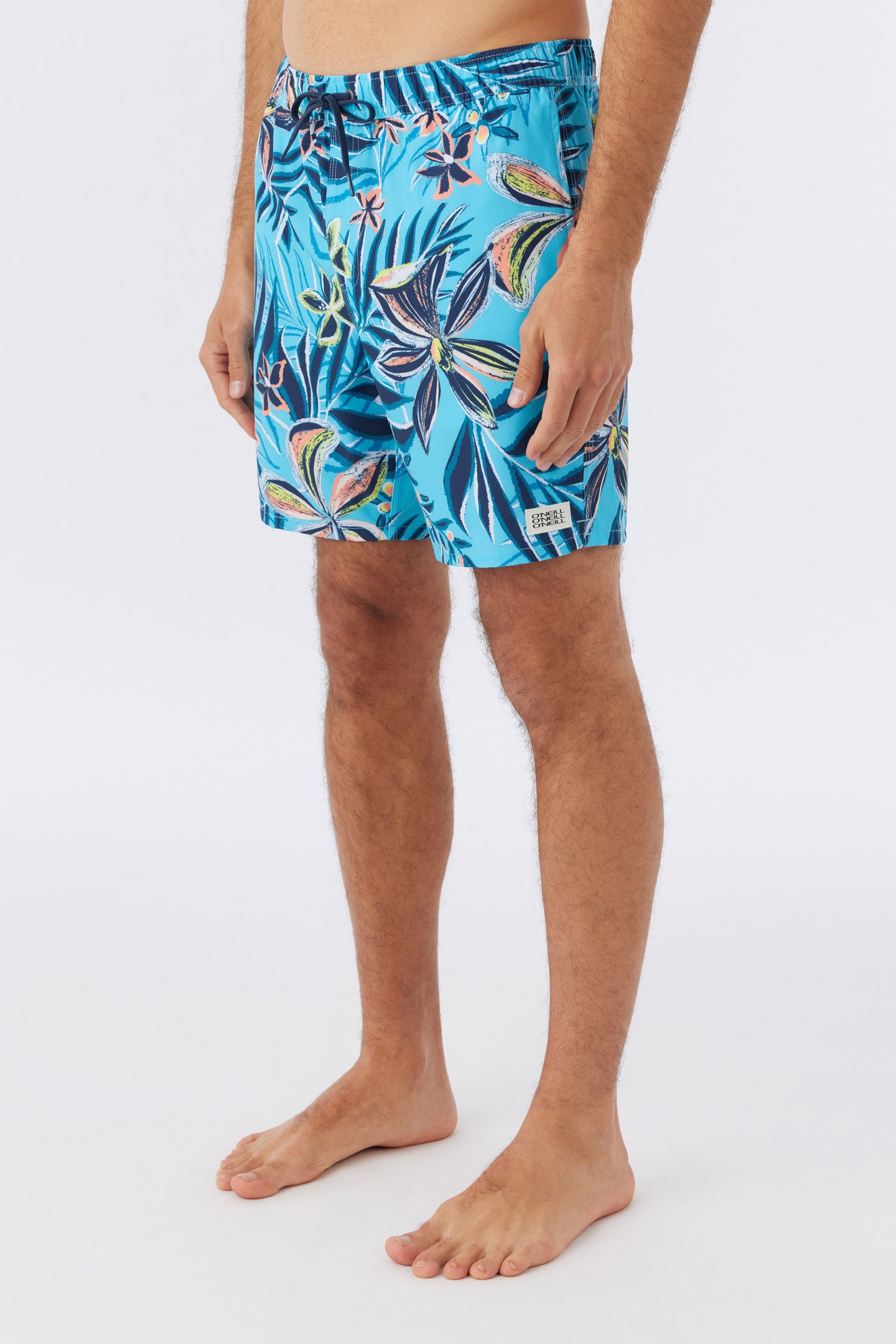 HERMOSA CREW ELASTIC WAIST 17" SWIM TRUNKS