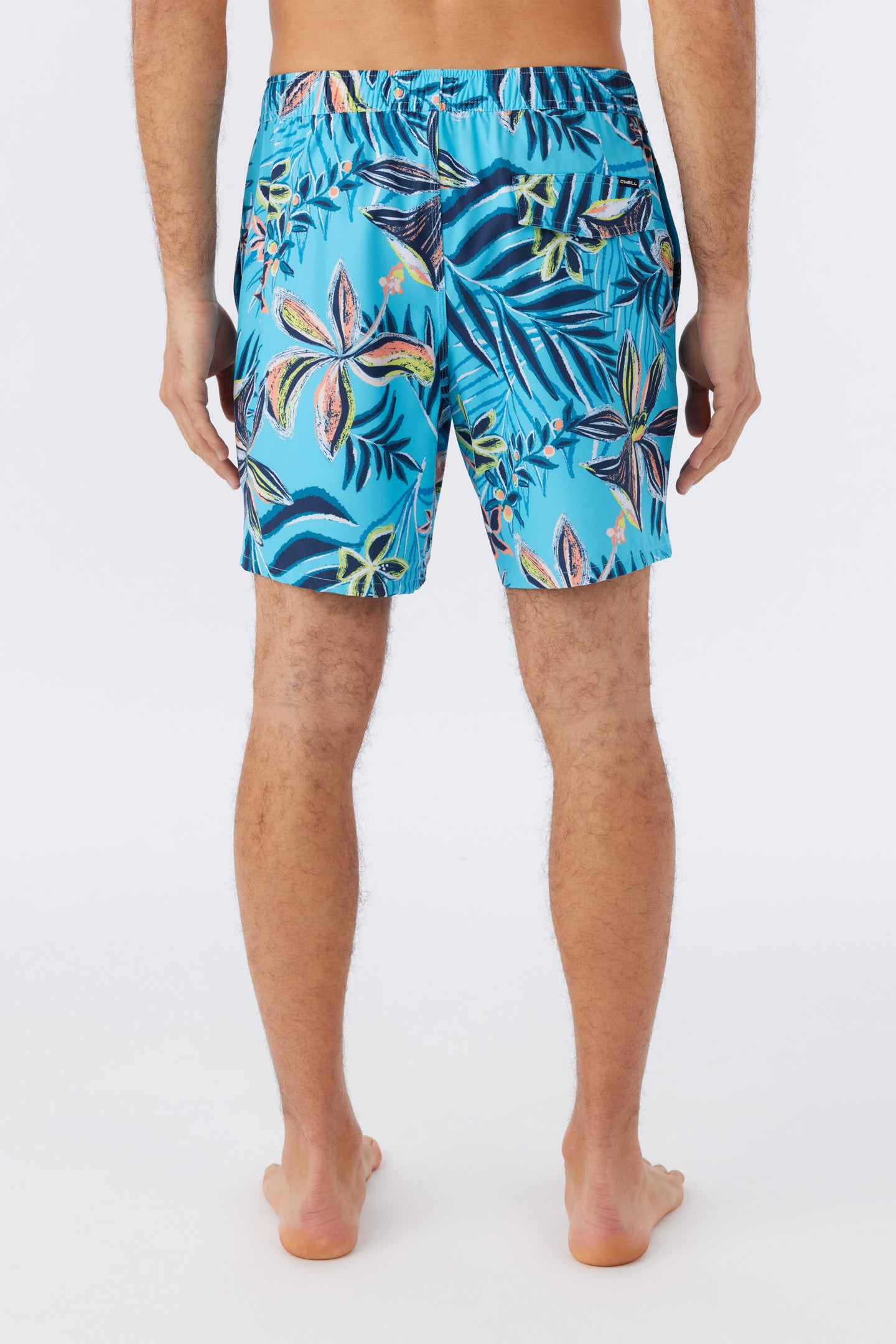 HERMOSA CREW ELASTIC WAIST 17" SWIM TRUNKS