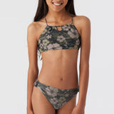 Girl's Hibiscus Camo Keyhole Tank Set