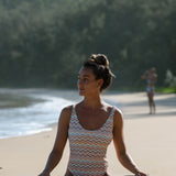 Lagoon Stripe North Shore One-Piece