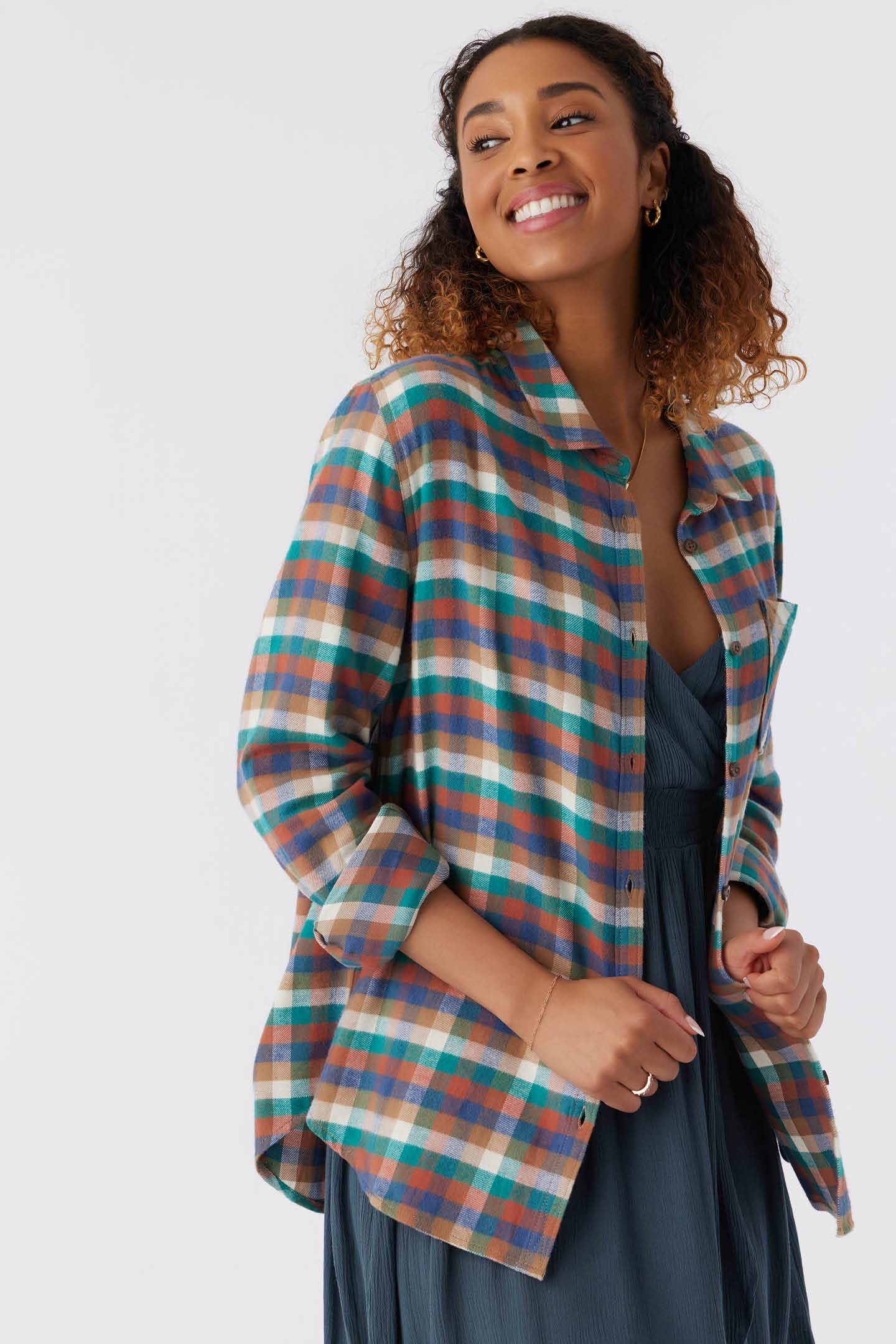 LOGAN FLANNEL TOP