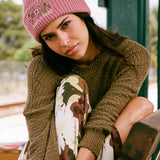 Women's Market Embroidery Beanie