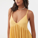 Saltwater Solids Mel Maxi Swim Cover-Up