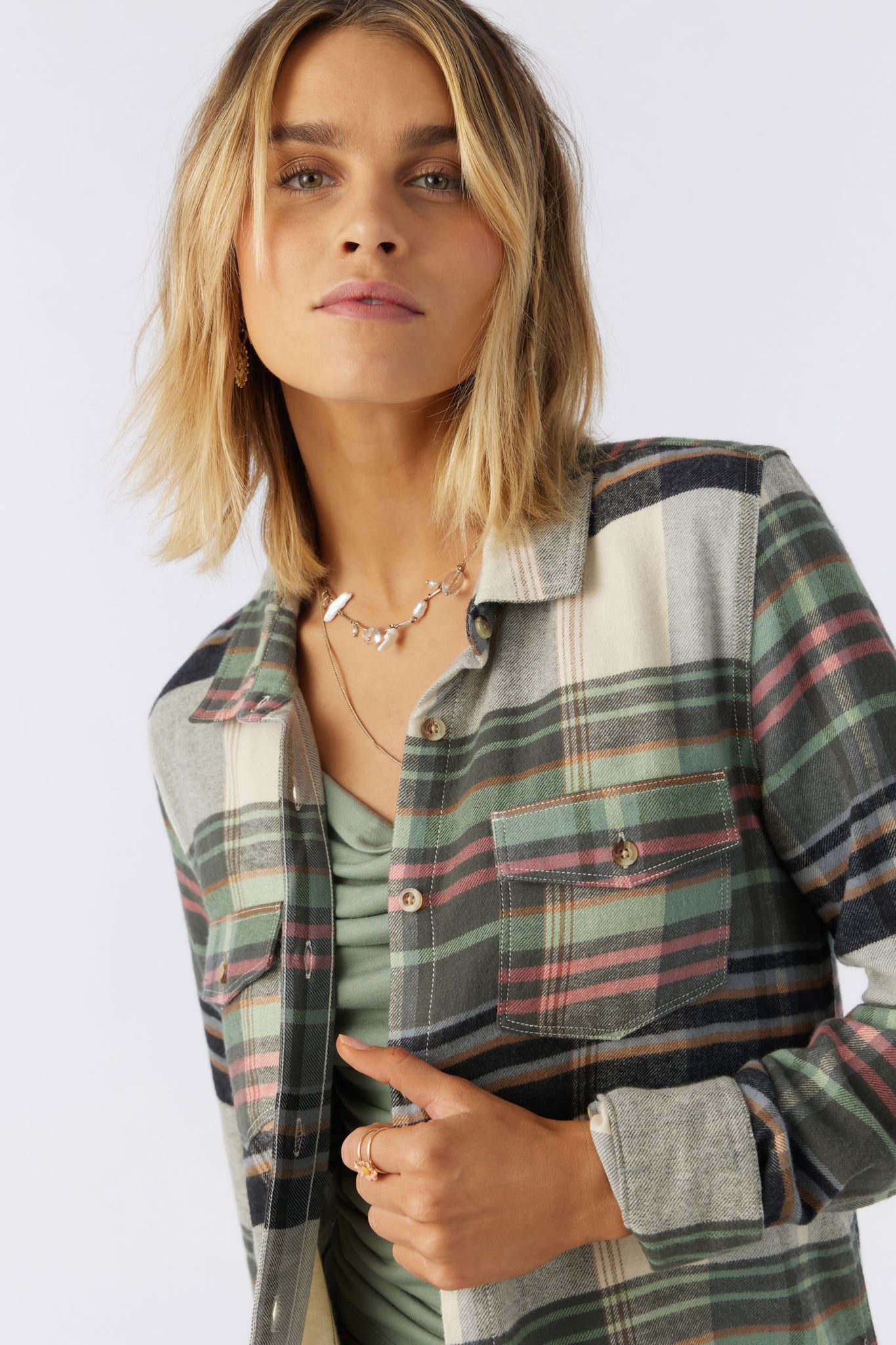 NASH FLANNEL TOP