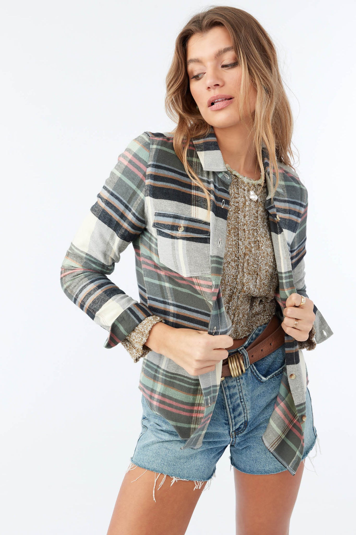 Nash Flannel Top - Multi Colored | O'Neill