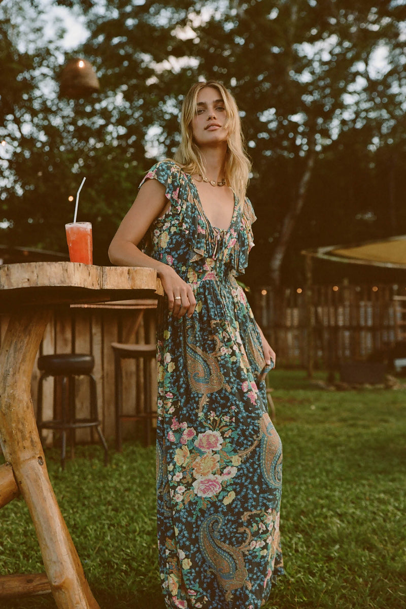 Nolee Maxi Dress - Slate | O'Neill