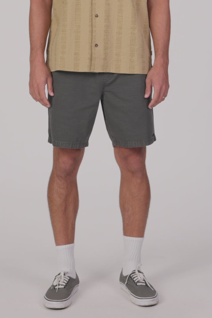 O'Riginals Shoreline Elastic Waist 18" Shorts - Dark Shadow | O'Neill