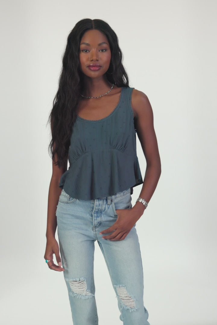 Julye Sleeveless Top - Slate | O'Neill