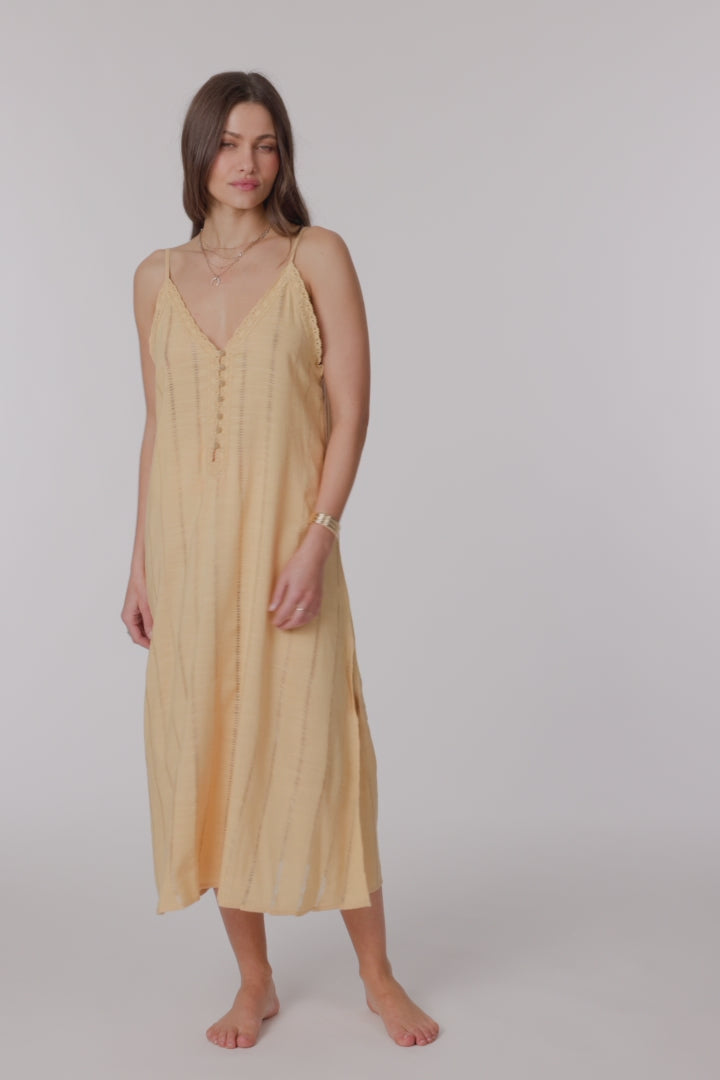 Addison Midi Cover-Up Dress - New Wheat | O'Neill