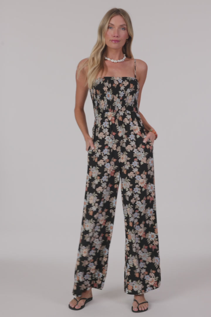 Aiyana Bali Floral Jumper - Black | O'Neill