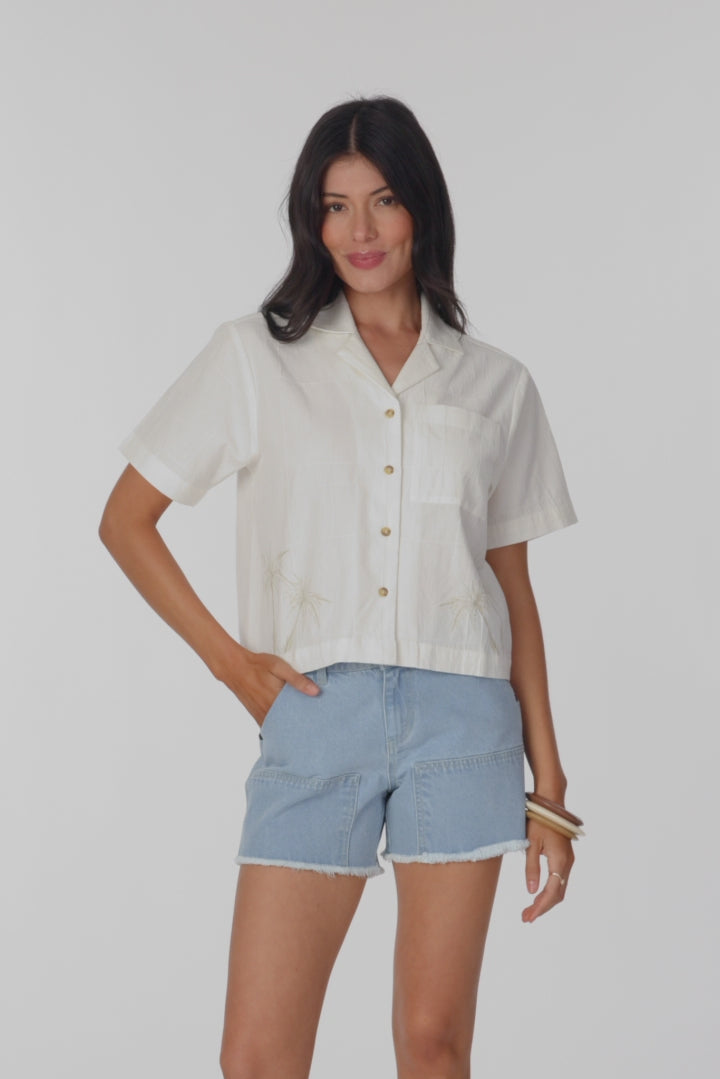 O'Riginals Channing Palma Shirt - Tofu | O'Neill