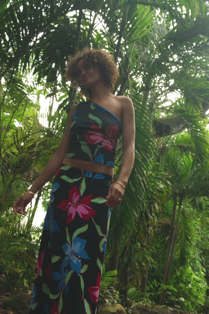 Lindon Floral Skirt Skirts - Black | O'Neill