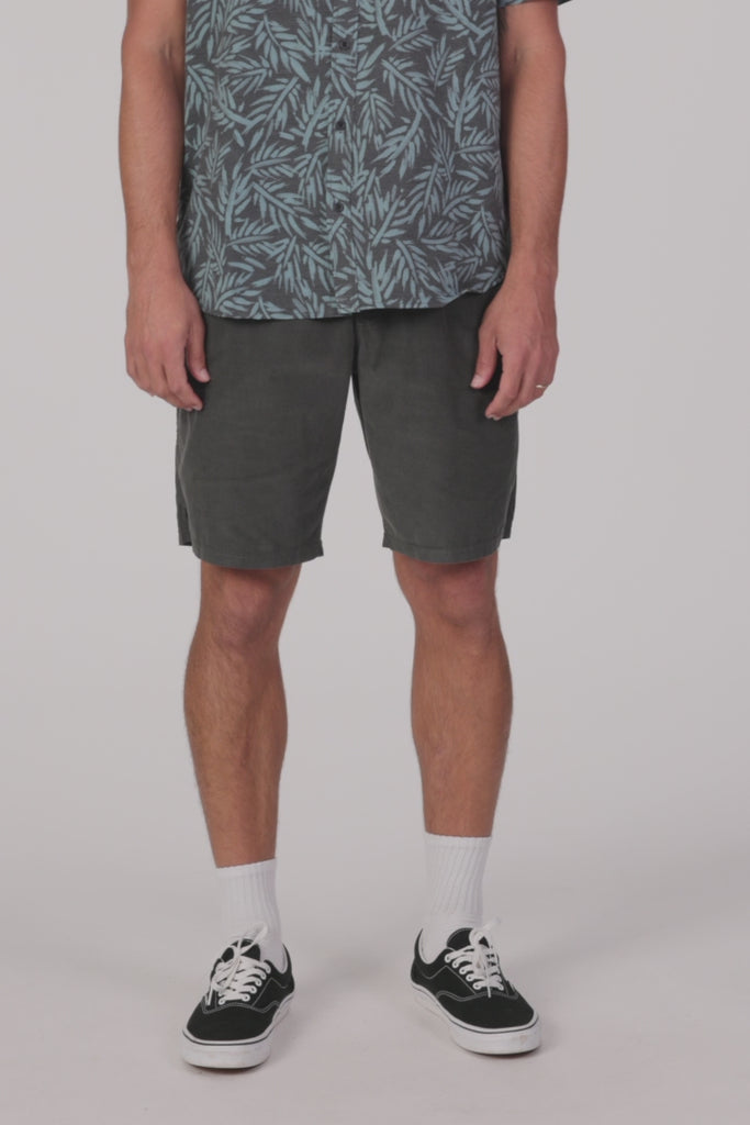 El Porto 19" Cord Shorts - Gray | O'Neill