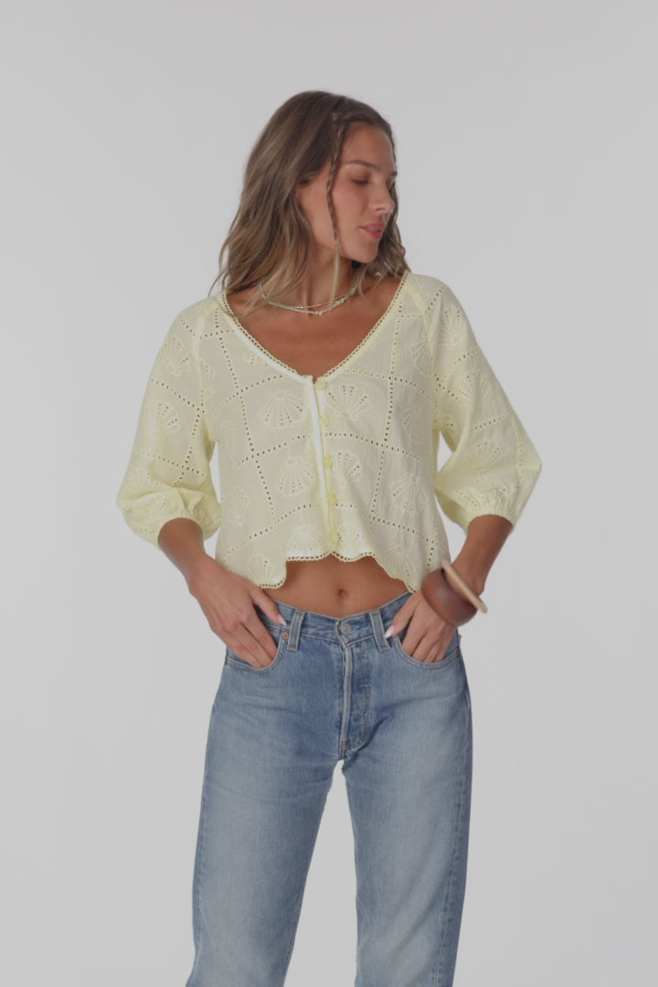 Flora Top S - Citron | O'Neill