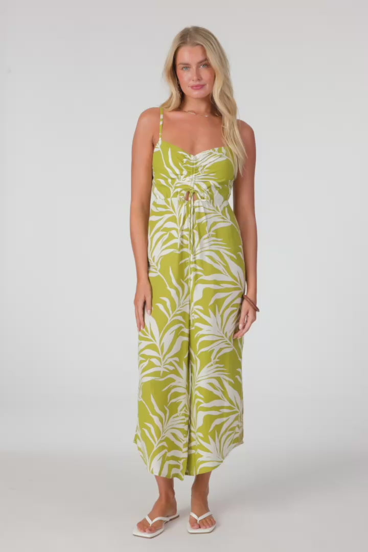 Keiko Skylar Palm Jumper - Chartreuse | O'Neill