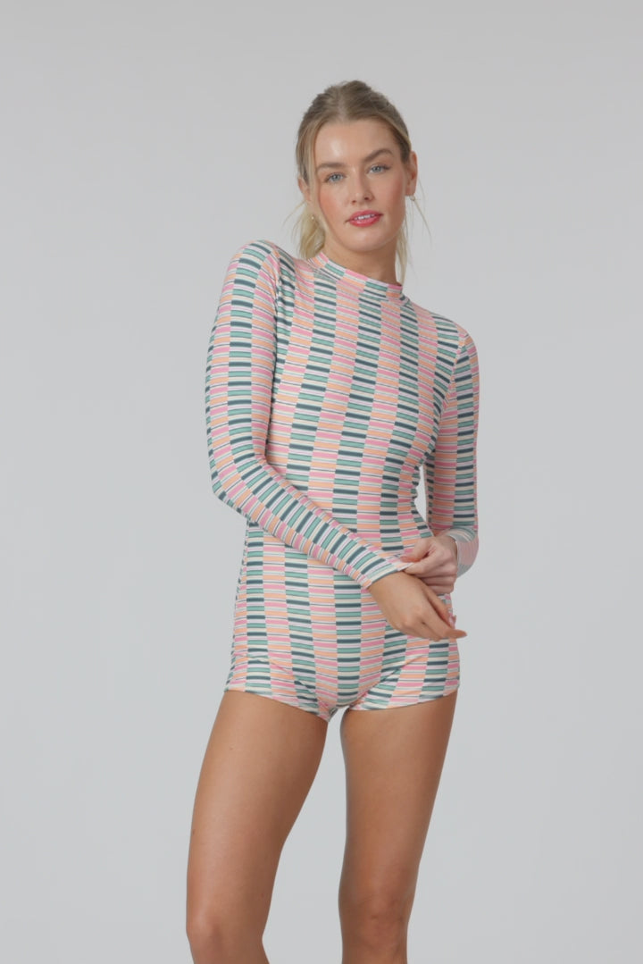Performance Shadow Bay Surf Suit - Multi Clr | O'Neill