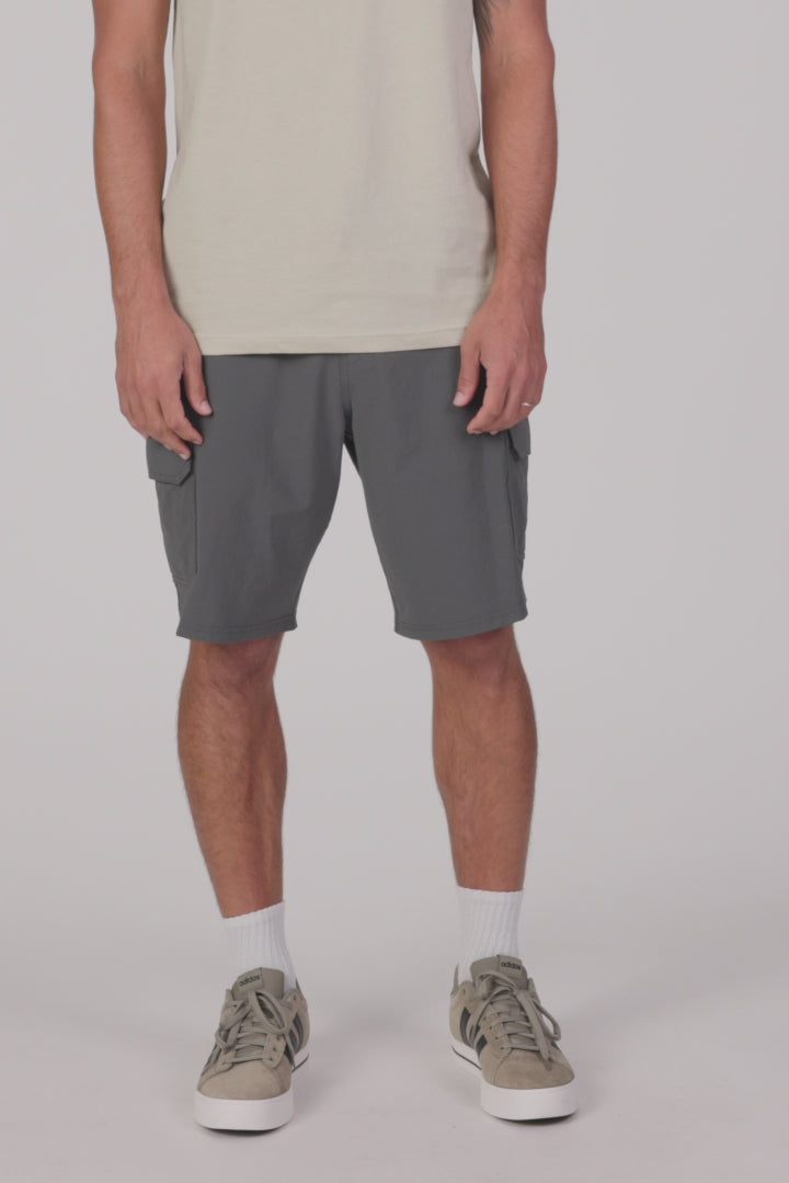TRVLR Cargo  20" Hybrid Shorts - Dark Shadow | O'Neill
