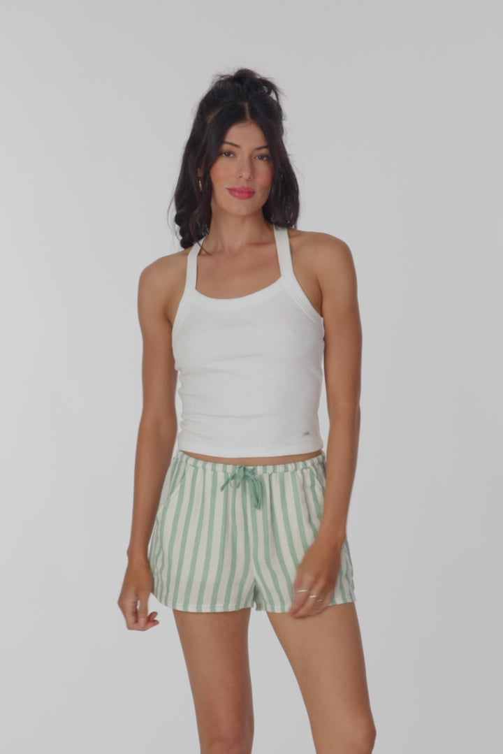Brenda Stripe Beach Shorts -  | O'Neill