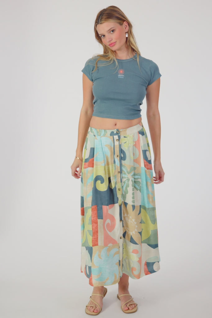 Maisel Midi Skirt -  | O'Neill