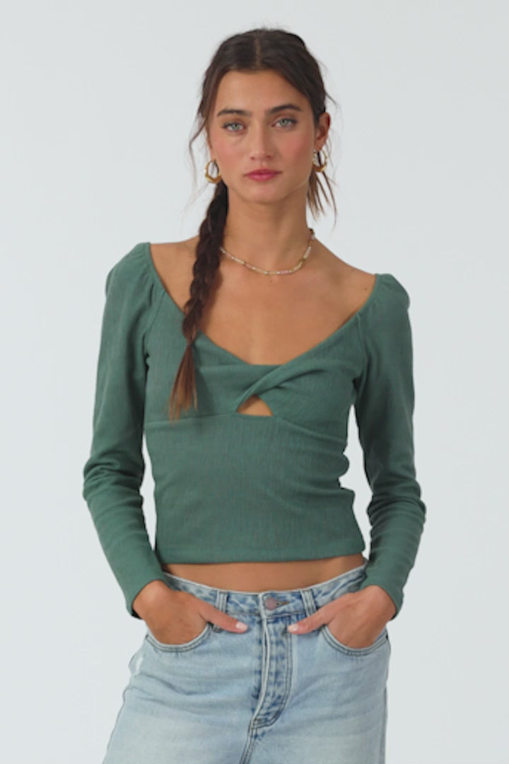 Kristina Long Sleeve Top - Silver Pine | O'Neill