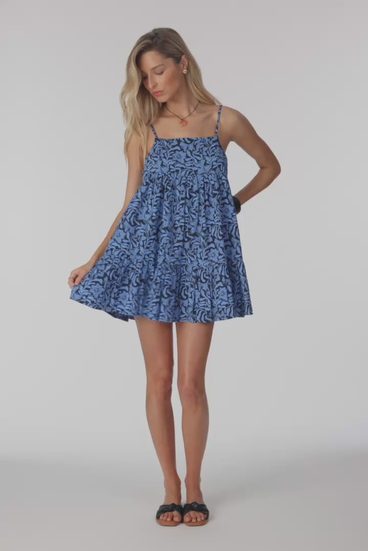 O'Riginals Rilee Printed Cover-Up Dress - Black | O'Neill