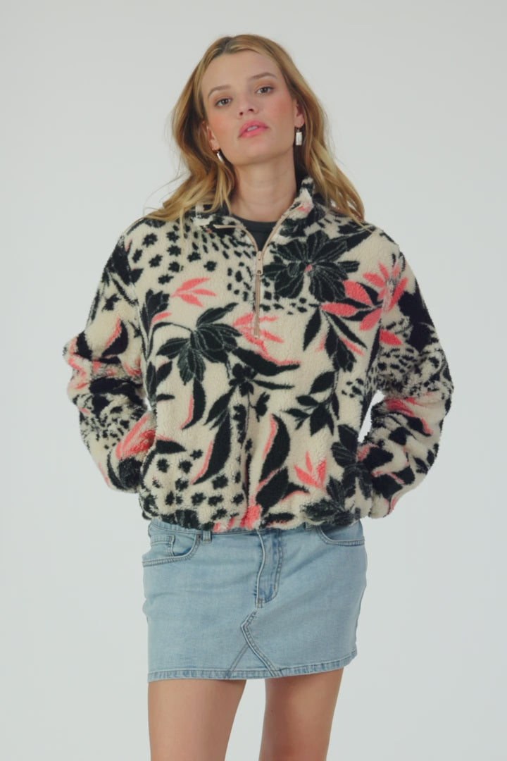 Kacey Printed Jacket - Tapioca | O'Neill