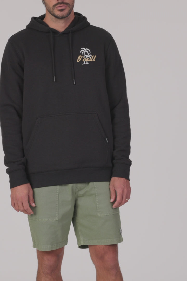 Crumble Pullover Fleece - Black | O'Neill