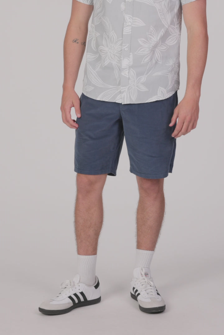 El Porto 19" Cord Shorts - Blue | O'Neill