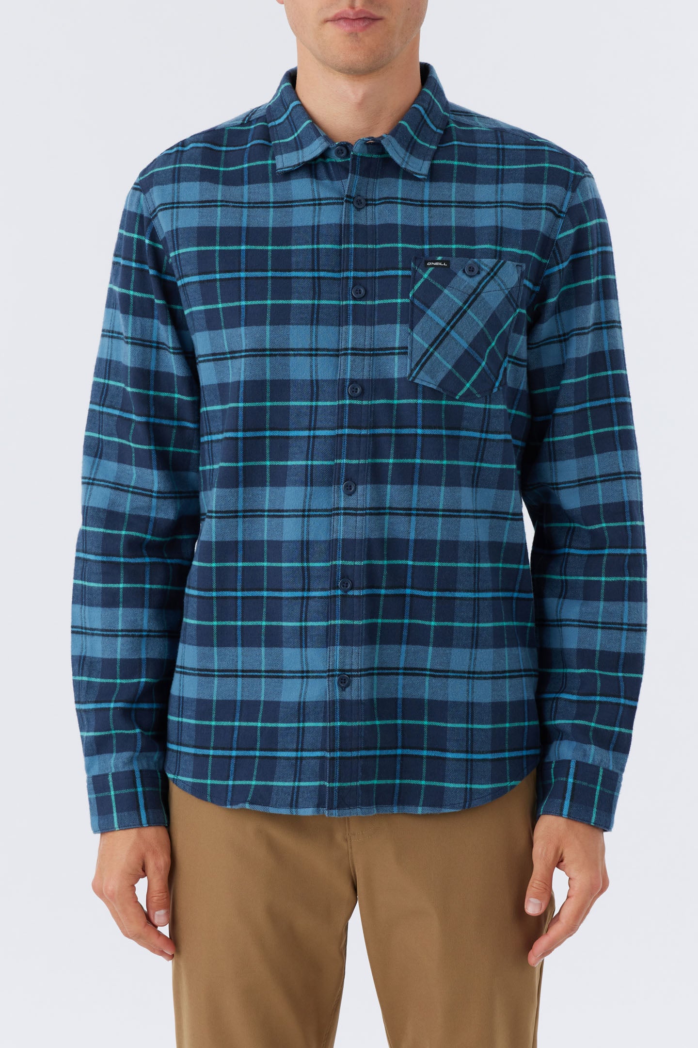 REDMOND PLAID STRETCH FLANNEL SHIRT