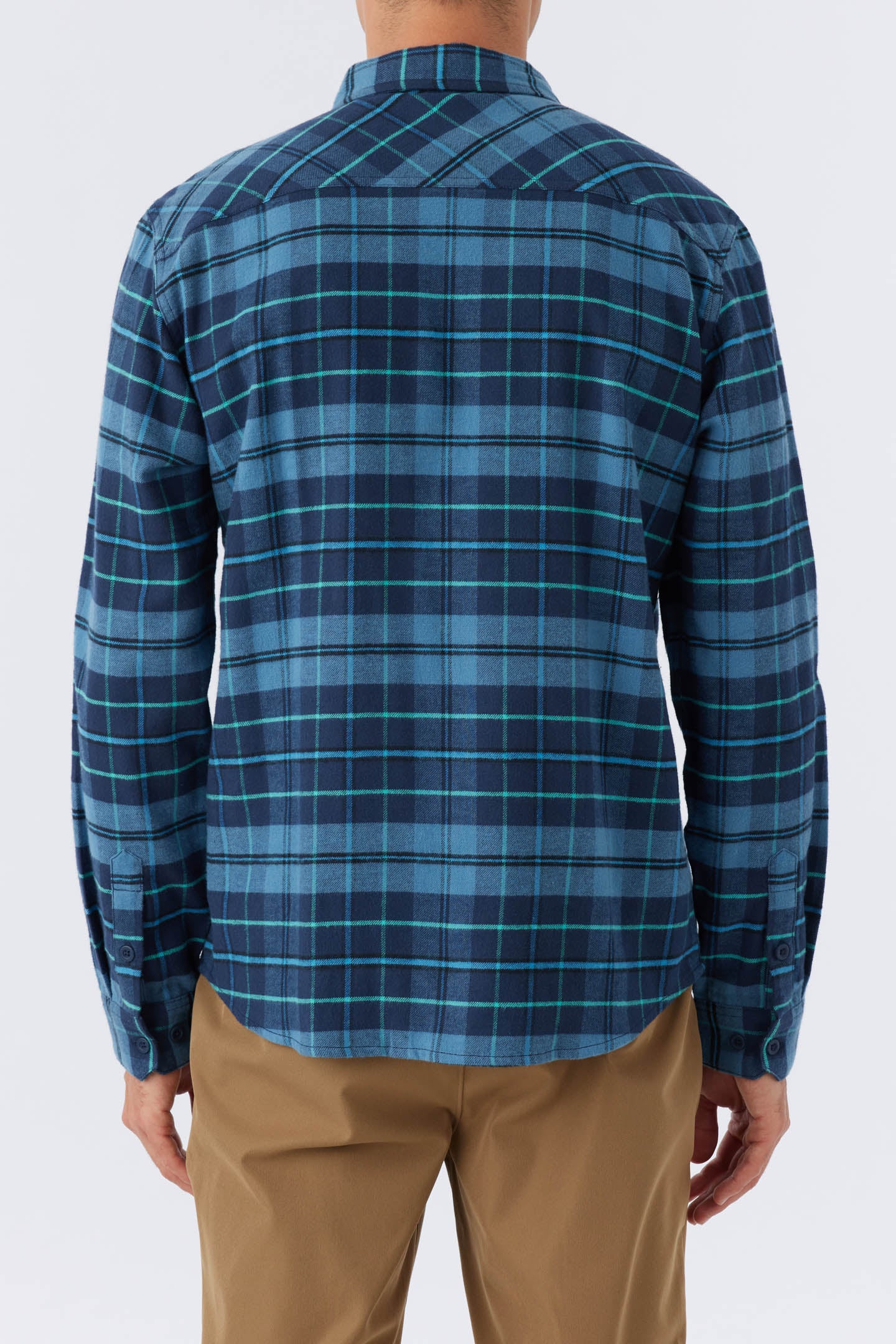 REDMOND PLAID STRETCH FLANNEL SHIRT