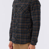 Redmond Flannel High Pile Lined Jacket