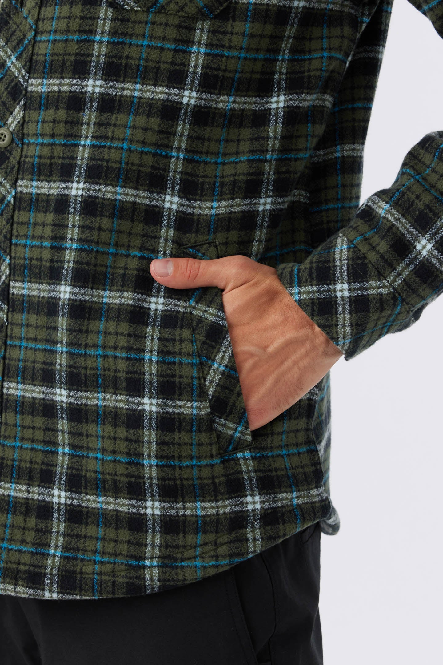 REDMOND FLANNEL HIGH PILE LINED JACKET