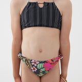 Girl's Reina Tropical Keyhole Tank Swim Set