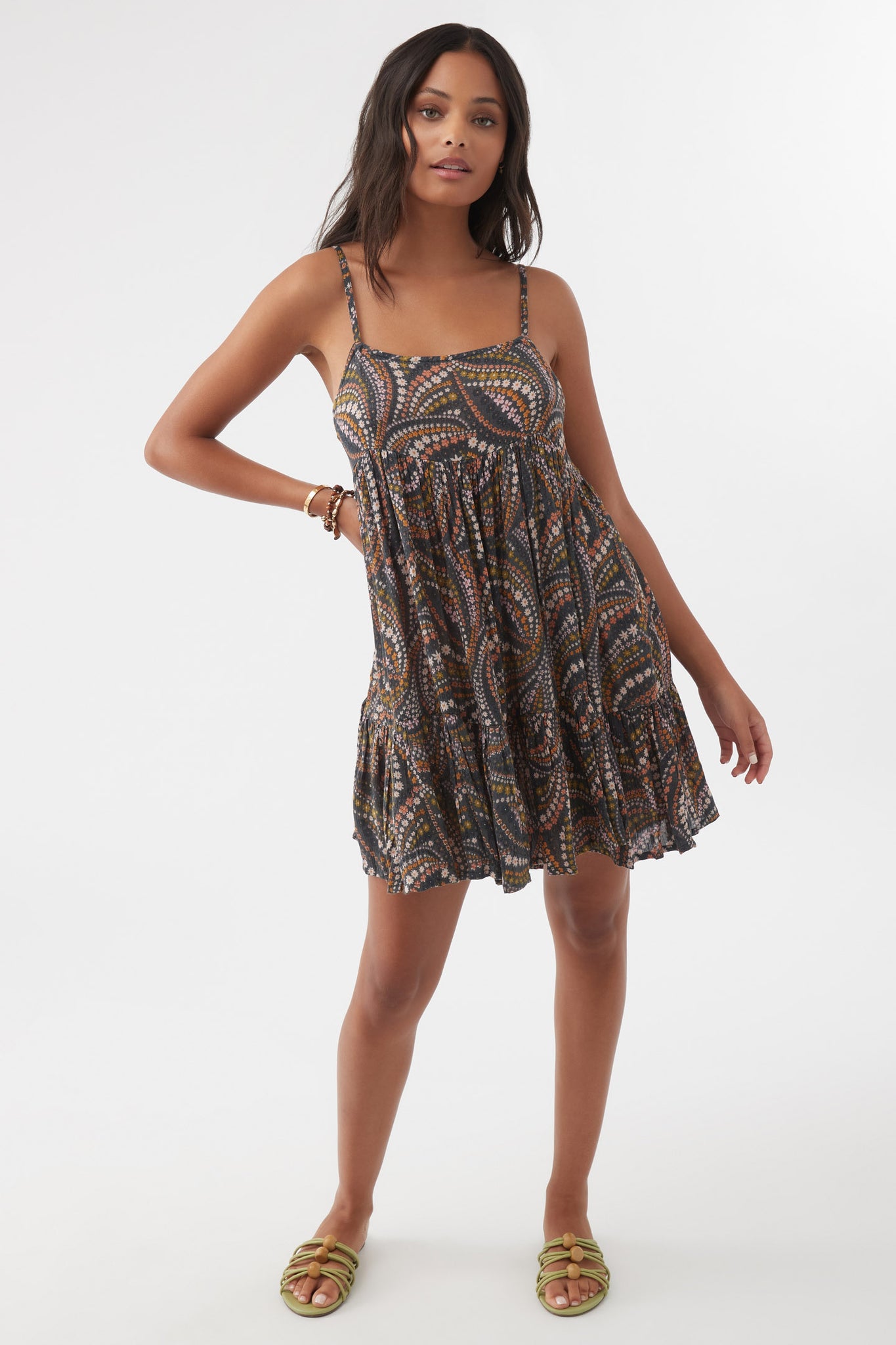 RILEE PRINTED COVER-UP DRESS