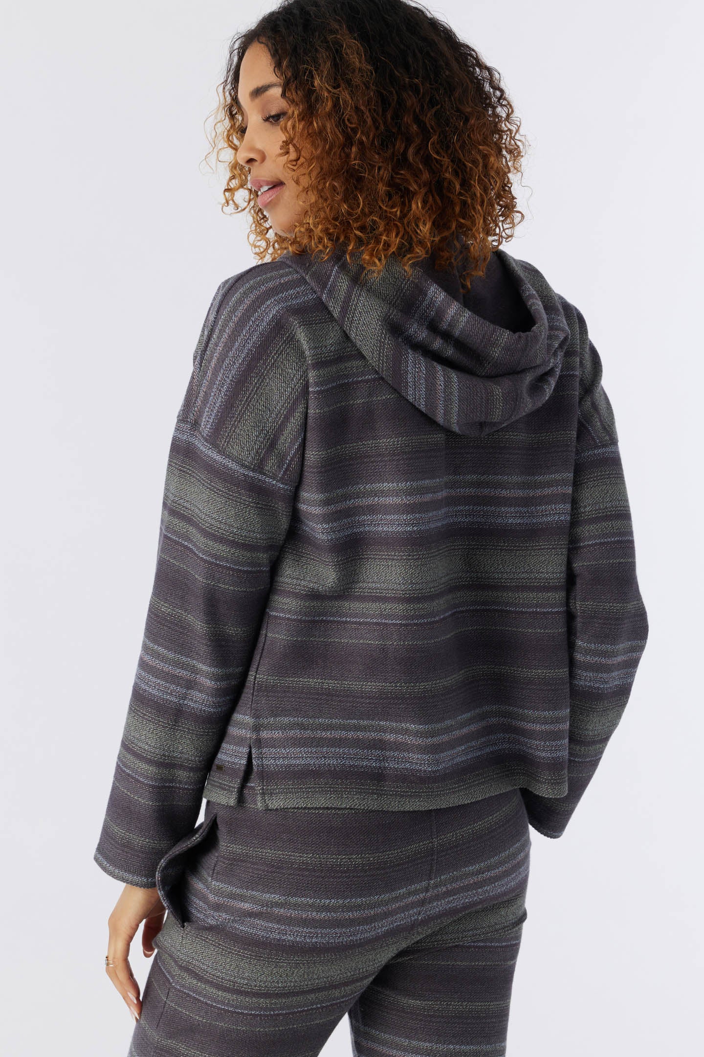 ROSARITO HOODED LOUNGE PULLOVER